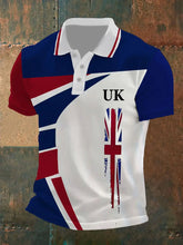 Men's Union Jack Casual Polo Shirt
